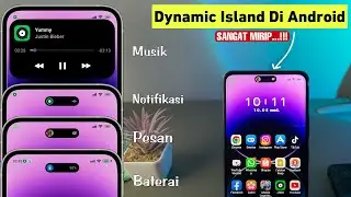 TERBARU!!! Dynamic Island Untuk Android Yang Sangat Mirip - Cara Aktifkan Dynamic Island Di Android