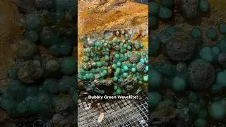 Finding Bubbly Green Wavellite