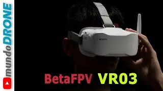 BetaFPV VR03 - Óculos de FPV de Entrada, bom e barato!