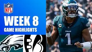 Eagles vs. Bengals Week 8 - Madden 25 Simulation Highlights