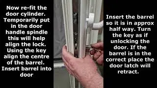 How To replace Door lock, Cylinder & Handle