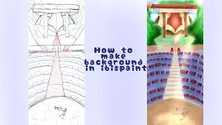 How to make anime/webtoon background in ibispaint/ibispaint x | Pencilpaperworld