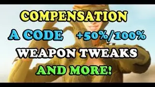 WARFACE EUROPE - COMPENSATION REWARDS(WITH CODE) - WEAPON TWEAKS AND MORE!