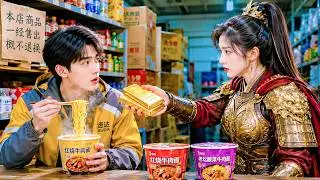 Đang ngồi ăn MÌ GÓI thì gặp NỮ ĐẾ xuyên không dùng toàn bộ Vàng để đổi lấy MÌ GÓI