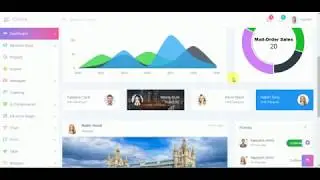 Glovia - The Ultimate & Powerful Bootstrap 4 Admin & Dashboard Template