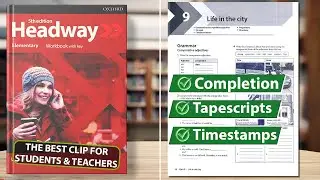 New Headway Elementary 5th Edition - Unit 9: Life In The City || Workbook