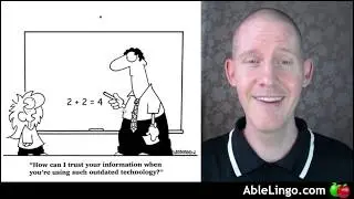 🍏 Old Technology | Cartoon Analysis | Improve Your English Vocabulary