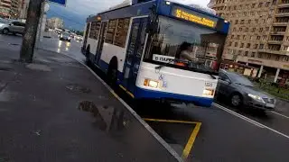 Троллейбус, маршрут №26 в парк ТролЗа-5275.03 «Оптима» б.1225 (18.06.2020) Санкт-Петербург
