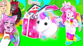 SANNA And MOODY Suprised Me With My DREAM PET In Adopt Me (Roblox)