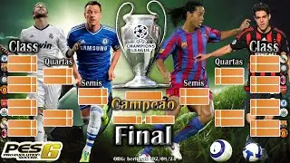 Campeonato Pro Evolution Soccer 2006 Online  #EMULADOR_E_PS2  Edição 41 ⚽