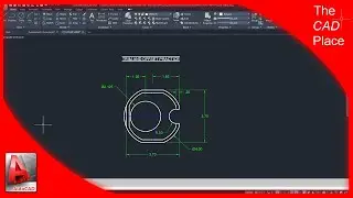 Engineering Design Graphics - TRIM & OFFSET Practice - Problem P11-9 - AutoCAD