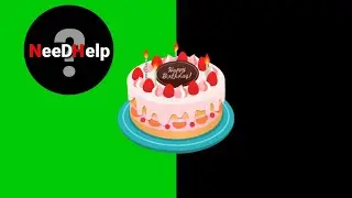 Birthday Effects Green Screen | Black Screen | Need Help?