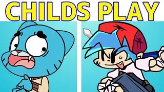 Friday Night Funkin CHILD'S PLAY VS Gumballl【Gumball】