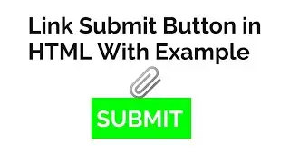 How to Link Submit Button to Another Page in HTML