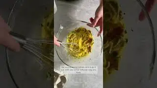 How to use up leftover spaghetti #recipe #cooking#frittata