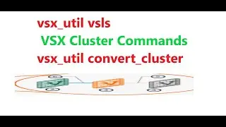 How to use vsx_util vsls and vsx_util convert_cluster commands in production environment.