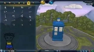 ТАРДИС в редакторе Зданий в SPORE