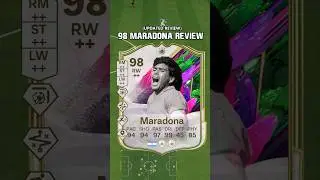 98 Maradona SBC Review in EA FC 25, idk about spending 1M on him in August 🤔 