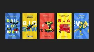 Shopping Instagram Stories After Effects Template Free Download