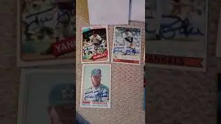 2-Success Mail Day - TTM's! Former Yankees & a former Indian for my PC!