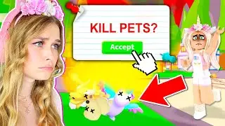 ADOPT ME But It's SCARY! (Roblox)