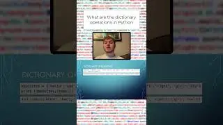 Find a full explanation of dictionaries on my new video! #coding #programming #python #code