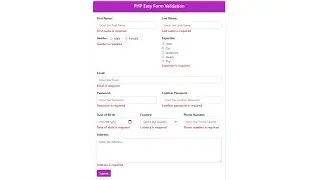 PHP Easy Form Validation | Part - 3