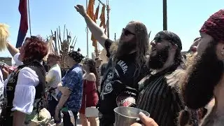 Captain's Beard band-No nay never-Hastings Pirate Day 2018