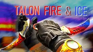 CS:GO | Talon Knife (★) Marble Fade | factory new fn SHOWCASE