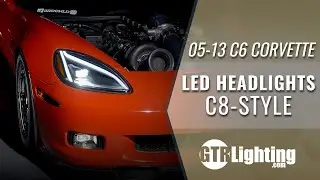 GTR Carbide Bi-LED Headlight for the 2005 - 2013 C6 Corvette | GTR Lighting