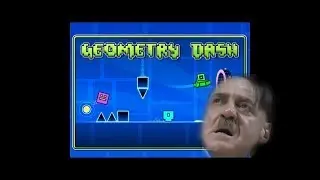 Гитлер играет в GEOMETRY DASH | FALION