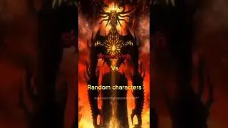 Scarlet king vs random characters #bigfloppa #short #scarletking #johnwick