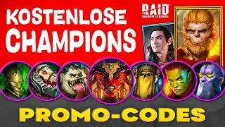 Raid Shadow Legends Epische Helden Codes🔥25 KOSTENLOSE EPISCHE + 2 LEGENDÄRE CHAMPIONS🔥Deutsch