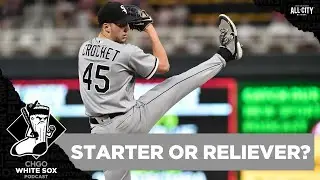 Will White Sox use Garrett Crochet as a starter or reliever in 2024? | CHGO White Sox Podcast