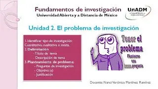 Unidad 2. El problema de investigación