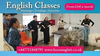 Speaking English classes in London from £145 a month /  Speaking courses from beginners to advanced
