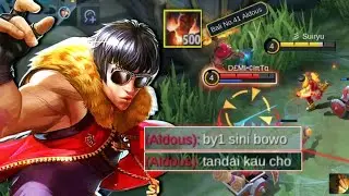 CHOU BOWO VS TOP GLOBAL ALDOUS 500 STACK | TOP GLOBAL CHOU - MLBB