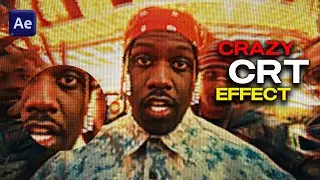 Crazy CRT Effect In After Effects (NO PLUGINS)