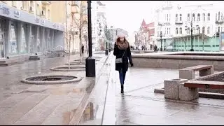 Прогулка под дождём..