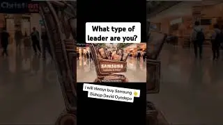 What type of a Leader are you? Leadership by Product - Bishop David Oyedepo