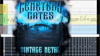 (Best Guitar Lesson) Pantera - Cemetery Gates (slow speed for lesson)