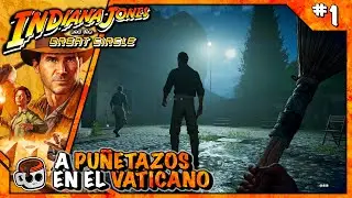 📀 A PUÑETAZOS en el VATICANO 📀 Indiana Jones y el Gran Circulo #1 | 1440p Pc Gameplay Español
