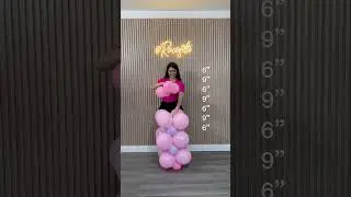 Easy Balloons Bouquet tutorial. Ice cream party decoration. Balloons bouquet. 