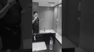 Singing my Daddy Issues Away in an echoey bathroom. 