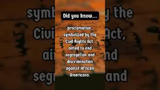 The Second Emancipation Proclamation #history #historicalfacts #historical