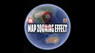 Map zoom effect and Cinematic effect for Travel vlogs using Kinemaster | Tutorial