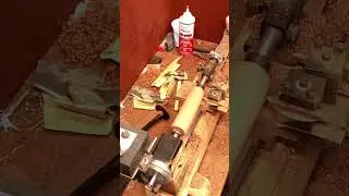 Turning Poisonwood to Make File Handles  #woodworking