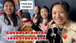 GURUNGNI DIDI KO LOVE STORY SUNERA SHOCKED 😅❤️ DIDI SANGA KO SHOPPING ANI RAMAILO DIN 🫶
