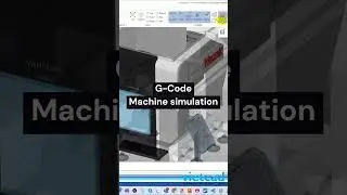 Mazak Variaxis i600 - NC2Check for Autodesk Fusion 360 #gcode #machinesimulation