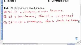 Forms of Conditional Statements